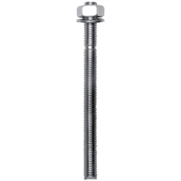 Tige filetée écrou rondelle Edia diamètre 12 mm longueur 160 mm lot de 6