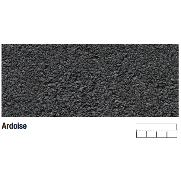 Bardeau bitumeux Sopratuile pour toiture - Ardoise - 3,05 m²