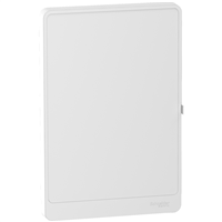 Porte Schneider Resi9 Styl pour coffret à trois rangées - blanc