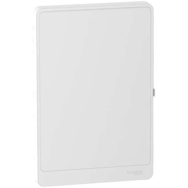 Porte Schneider Resi9 Styl pour coffret à trois rangées - blanc