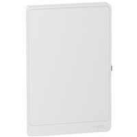 Porte Schneider Resi9 Styl pour coffret à deux rangées - blanc