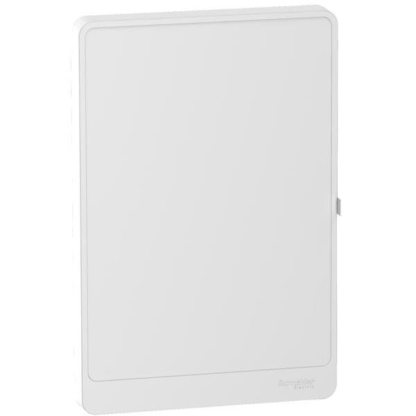Porte Schneider Resi9 Styl pour coffret à deux rangées - blanc