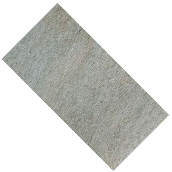 Carrelage extérieur en grès cérame émaillé Fiordi - 60,4 CM x 30 CM - ép. 8,2 MM - Griogio