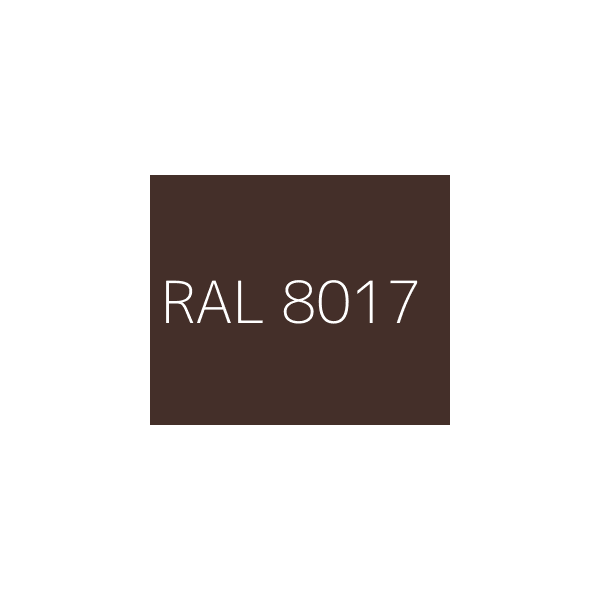 Vis bois Inox A2 pour tuile en faitage - Brun chocolat 8017 - 4,5 MMx120,0 MM