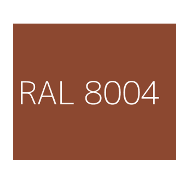 Vis bois inox pour tuile de rive - Brun cuivre RAL8004 - 4,5 MMx60,0 MM