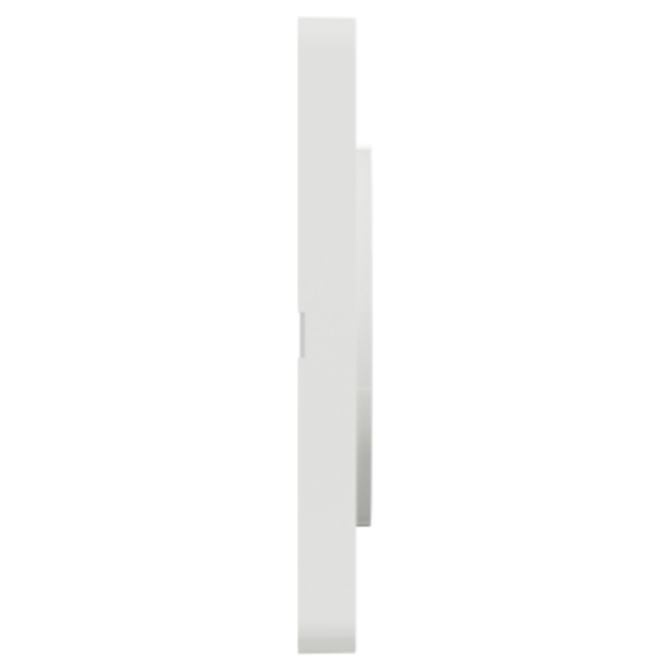 Plaque de finition simple Schneider Odace Touch translucide