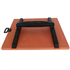 Taloche rectangulaire en mousse rigide polymère orange - 18 x 26 cm - Mob Mondelin 316030