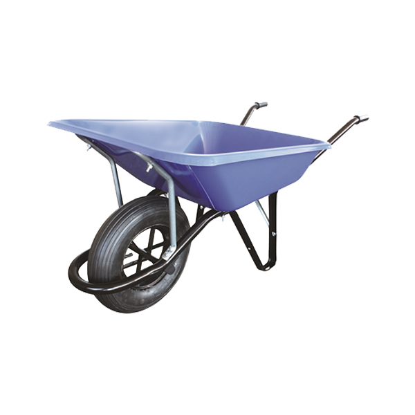 Brouette 100 L charge utile 180 kg  roue gonflable - Obra