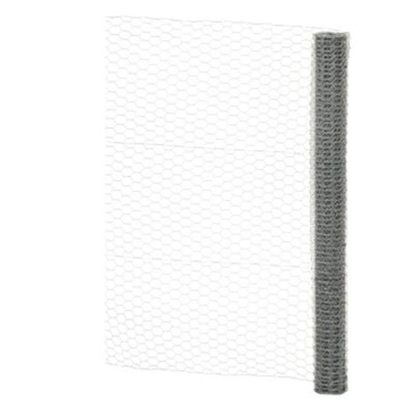 Grillage TTX triple torsion galvanisé H.1,00m - Rlx 50m - maille 25mm - Diam. 0,80mm