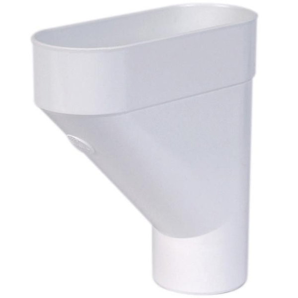 Jambonneau Nicoll JAM80B pour tube de 80 mm - blanc
