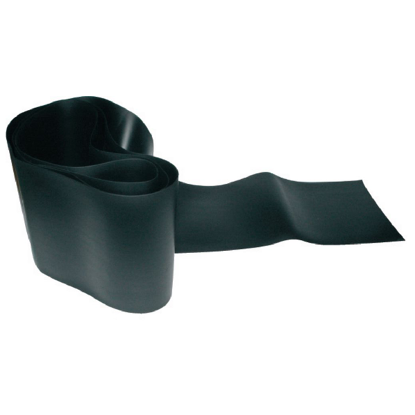Joint d'étanchéité souple sans lèvre EPDM noir - largeur 80 mm - longueur de 50 mètres