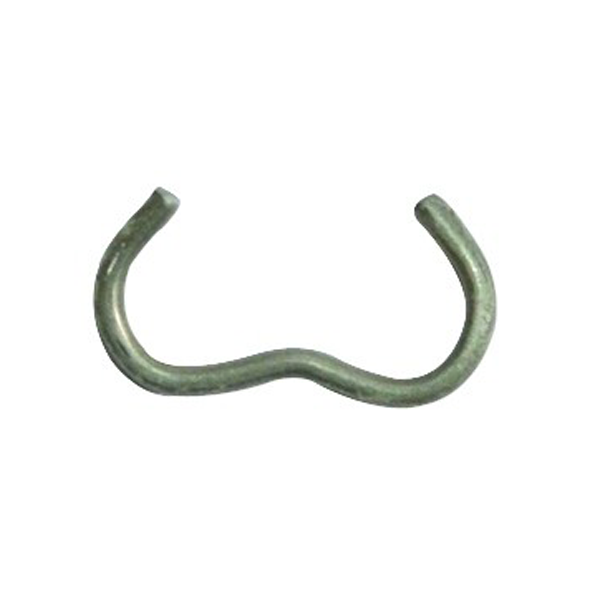 Agrafe Omega 20 pose clôture grillage Edma Acier galvanisé x200 pièces