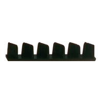 Embout plastique règle aluminium maçon 1 ou 2 voiles 100 x 18 mm par 2