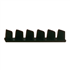 Embout plastique règle aluminium maçon 1 ou 2 voiles 100 x 18 mm par 2
