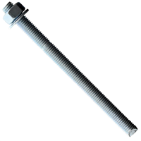 Tige filetée biseautée Spit acier zingué M10 x 130 mm - boîte de 10