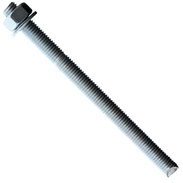 Tige filetée biseautée Spit acier zingué M10 x 130 mm - boîte de 10
