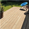 article Lame terrasse bois Pin du Nord traité Classe 4 vert