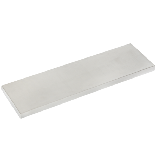 Chaperon de mur lisse et plat en béton - 100,0 CM x 30,0 CM - ép. 4,00 CM - Blanc