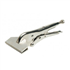 Pince étau bec plat 210 mm profondeur mâchoires 45 mm acier