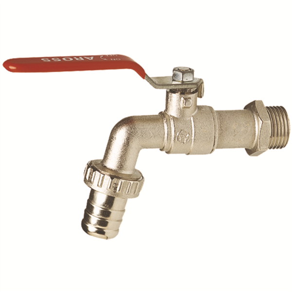 Robinet arrosage 20/27 Raccord nez boisseau sphérique 15/21 Laiton