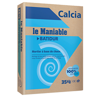Mortier prêt à l'emploi le Maniable Batidur Calcia - Sac de 25 kg