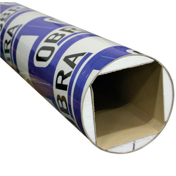 Tube de coffrage carrée Obra - dimensions 20x20 CM - longueur 3 M