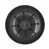 Chapeau de ventilation rond Nicoll - Diamètre 310 mm - Sortie 200 mm - Sans moustiquaire - PVC anti-UV - Gris anthracite