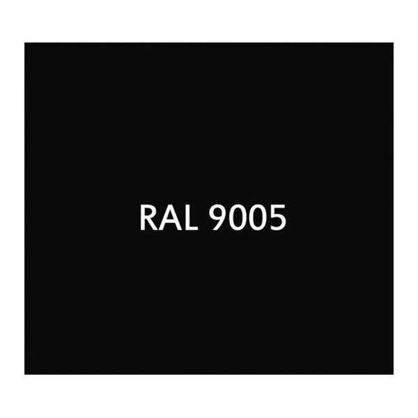 Vis bois inox pour tuile de rive - Noir RAL9005 - 4,5 MMx60,0 MM