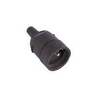 Fiche femelle 16 A douille diamètre 4.8 mm avec éclipse couleur noir Debflex 713590