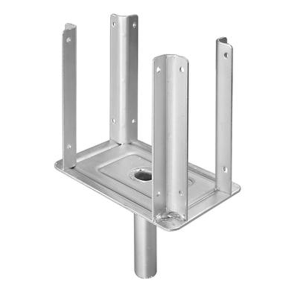 Fourche double pour étai Altrad en acier zingué - Ø 32 mm - 160 x 80 mm