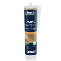 Mastic acrylique finition parquets sols stratifiés Chêne foncé 300ml