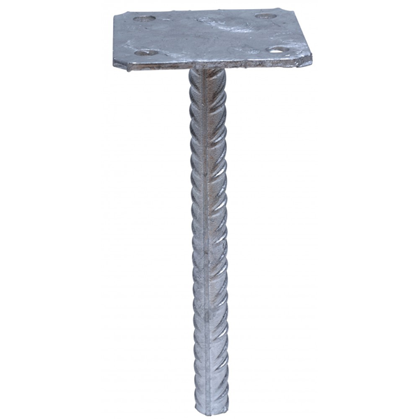 Pied de poteau simple platine à sceller Simpson Strong-Tie PPSP130