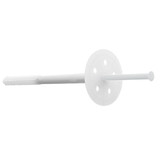 Cheville d'isolation à frapper ISO Spit avec clou plastique pour PSE et ITE - 10x135mm - 200 pièces 057630