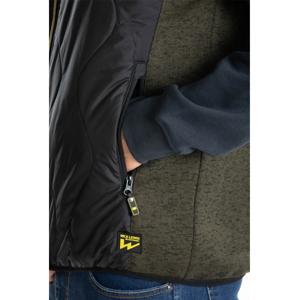 Gilet sans manches Rica Lewis Archie - 100% polyester kaki - taille L