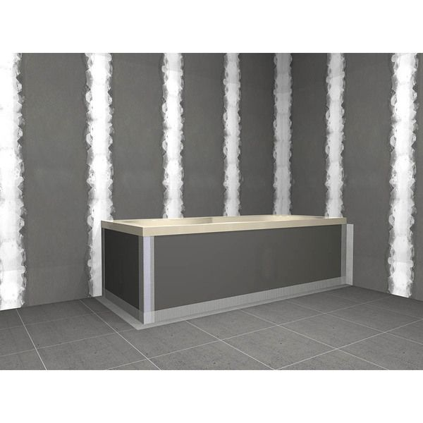 Tablier de baignoire Epoxy Board sans vérins - 1770 MMx600 MMx30 MM