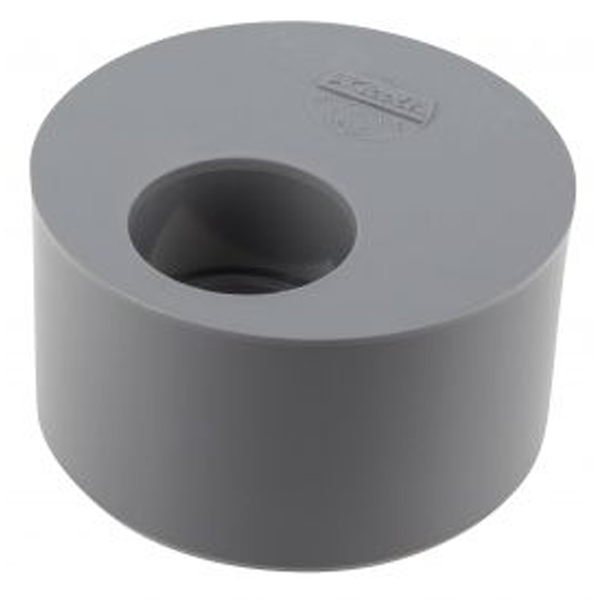 Tampon de réduction simple à coller Nicoll T4 - 100 et 40 mm