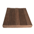Lame de terrasse striée en bois exotique Cumaru KD classe 4 - 370 CM x 14,5 CM - ép. 21 MM