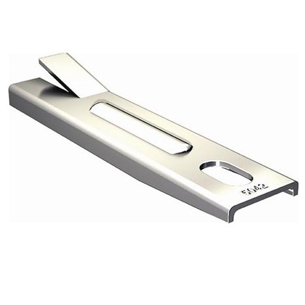 Patte droite à sceller Mantion 5042 pour support 5041 de rail Sportub 5040 - porte jusqu'à 150 kg