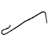 Crochet clair pointe pour ardoise inox 17%  Force 9 - Talon standard 4 mm - longueur 12 cm