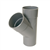 Culotte simple mâle/femelle Nicoll - Diamètre 32 mm - Degré angle 67°30 - PVC - Gris