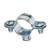 Collier de fixation simple - Tubes en acier et cuivre - D 16 mm - 25