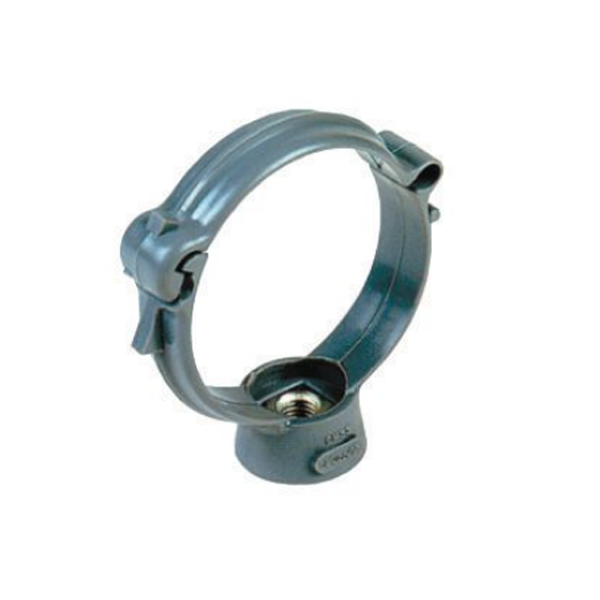 Collier monobloc Nicoll pour système d'évacuation - Diamètre 32 mm - Polypropylène gris - Sachet de 5 pièces