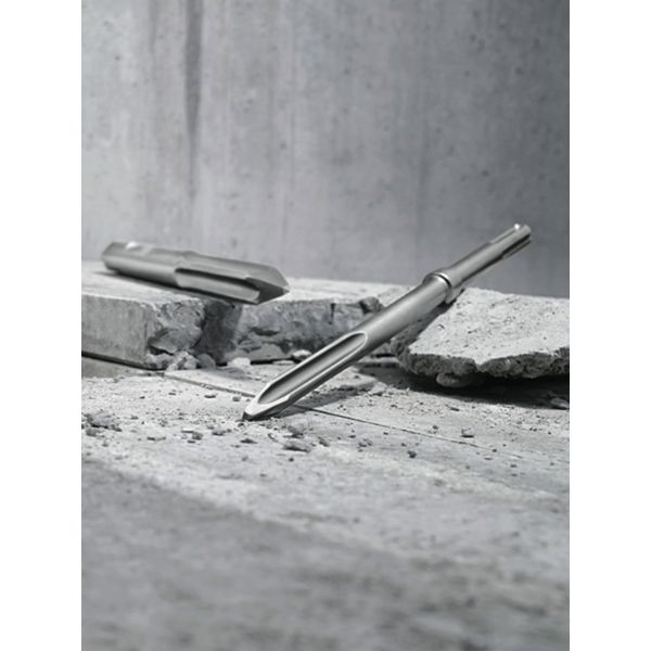 Burin RTEC pointu et torsadé SDS MAX Longueur 400mm Bosch 2608690167