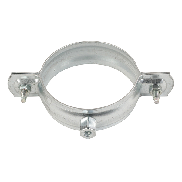 Collier descente cylindrique embase 7 x 150 fixation fournie Ø 80 mm