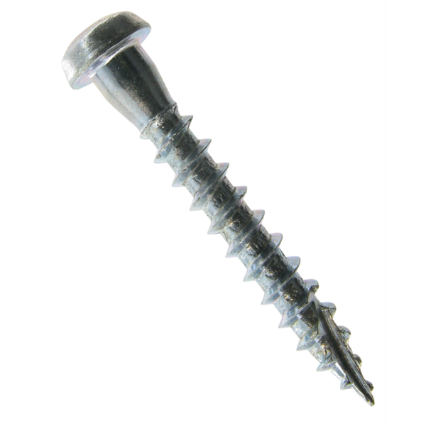 Vis à bois tête Torx acier blanc 5.0x40 Simpson Strong-Tie CSA5.0X40