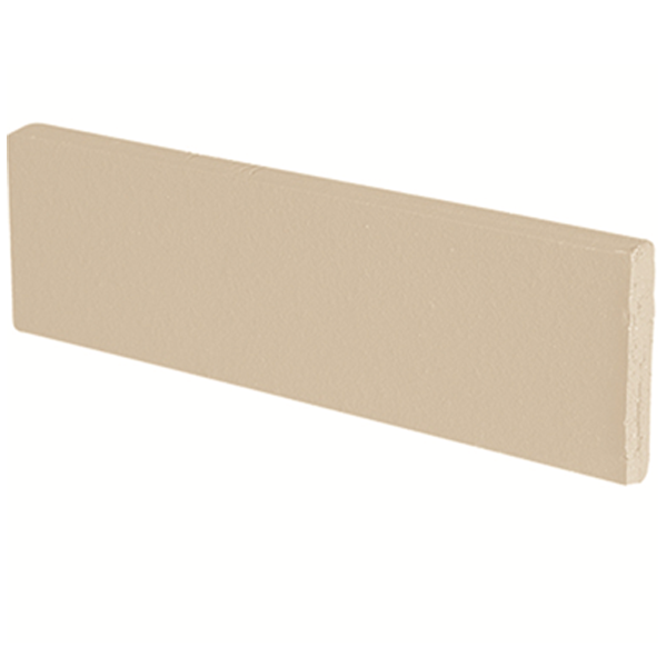 Plaquette de parement mural en terre cuite lisse Terreal Ton pierre - 22 CMx5 CMx14 MM