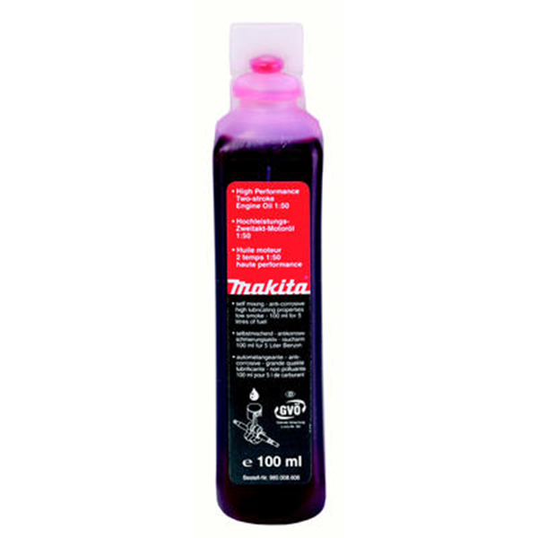 Huile moteur 2 temps 50:1 haute performance Makita 100ml
