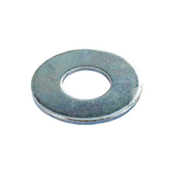 Rondelle plate large de serrage et fixation - 10 mm - Acier zingué - 50