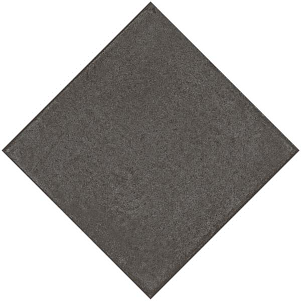 Carrelage intérieur en grès cérame émaillé effet ciment Ottocento - 20 CM x 20 CM - ép. 10 MM - Basalto