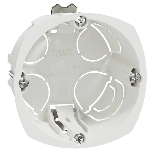Boîte d'encastrement simple Schneider Multifix - Ø 67 mm x 40 mm